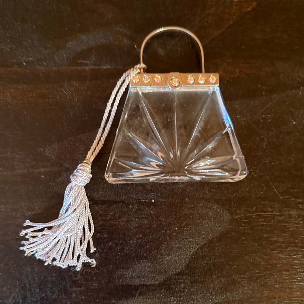 Elegant Gold and Silver Women's Bag Ornament